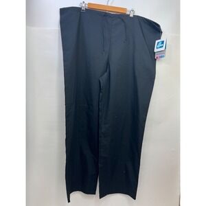 Adar Universal Scrub Pants Black Medical Uniform NWT‎ Unisex Size 2X